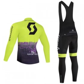 Set Fietsshirt Lange Mouw + Lange Koersbroek 2026 Scott Groente
