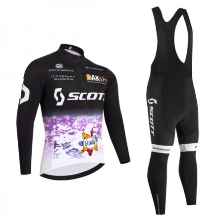 Set Fietsshirt Lange Mouw + Lange Koersbroek 2026 Scott Zwart Set Fietsshirt Lange Mouw + Lange Koersbroek 2026 Scott Zwart