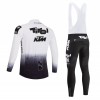 Set Fietsshirt Lange Mouw + Lange Koersbroek 2026 Tirol KTM Wit