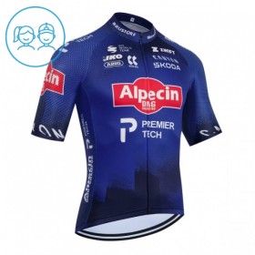Wielershirt 2026 Alpecin Premier Tech Blauw Kids
