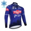 Wielershirt 2026 Alpecin Premier Tech Lange Mouw Winter Thermal Fleece Blauw Wielershirt 2026 Alpecin Premier Tech Lange Mouw Winter Thermal Fleece Blauw