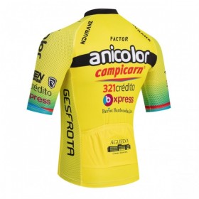 Wielershirt 2026 Anicolor Campicarn Geel