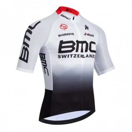 Wielershirt 2026 BMC Switzerland Wit