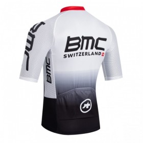 Wielershirt 2026 BMC Switzerland Wit