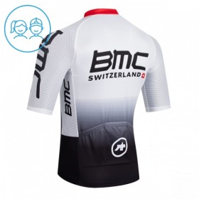 Wielershirt 2026 BMC Switzerland Wit Kids