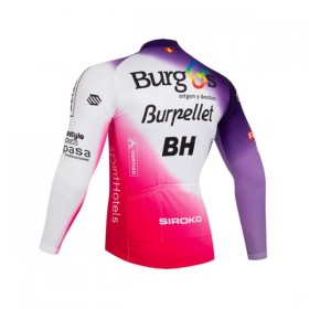 Wielershirt 2026 Burgos Burpellet BH Lange Mouw Rood