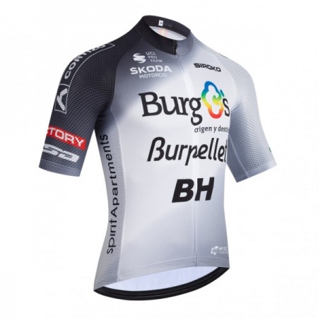 Wielershirt 2026 Burgos Burpellet BH Wit