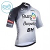 Wielershirt 2026 Burgos Burpellet BH Wit Kids Wielershirt 2026 Burgos Burpellet BH Wit Kids