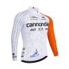 Wielershirt 2026 Cannondale Lange Mouw Wit Wielershirt 2026 Cannondale Lange Mouw Wit