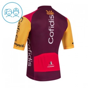 Wielershirt 2026 Cofidis Rood Kids