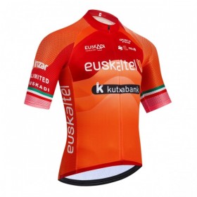 Wielershirt 2026 Euskaltel Euskadi Oranje