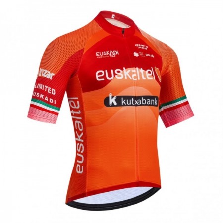 Wielershirt 2026 Euskaltel Euskadi Oranje Wielershirt 2026 Euskaltel Euskadi Oranje
