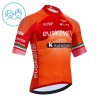 Wielershirt 2026 Euskaltel Euskadi Oranje Kids