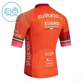 Wielershirt 2026 Euskaltel Euskadi Oranje Kids