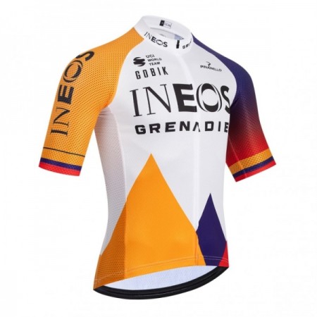 Wielershirt 2026 INEOS Grenadiers Colombia Champion Wit Wielershirt 2026 INEOS Grenadiers Colombia Champion Wit