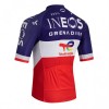 Wielershirt 2026 INEOS Grenadiers France Champion Blauw