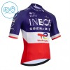 Wielershirt 2026 INEOS Grenadiers France Champion Blauw Kids
