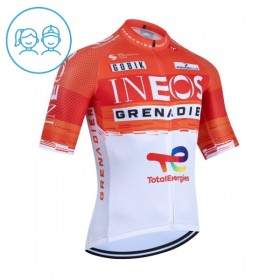 Wielershirt 2026 INEOS Grenadiers Rood Kids