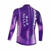 Wielershirt 2026 Jayco Alula Purple Lange Mouw