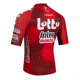 Wielershirt 2026 Lotto Intermarche Rood