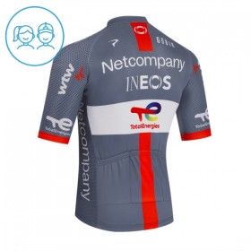 Wielershirt 2026 Netcompany Ineos Gray Kids