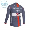Wielershirt 2026 Netcompany Ineos Gray Lange Mouw Kids