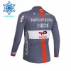 Wielershirt 2026 Netcompany Ineos Gray Lange Mouw Winter Thermal Fleece