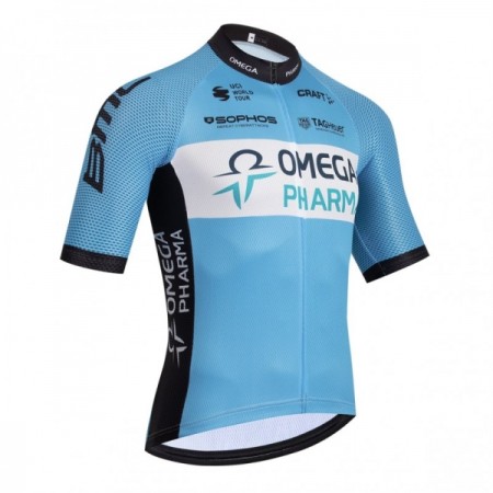Wielershirt 2026 Omega Pharma Blauw