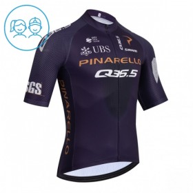 Wielershirt 2026 Q36.5 Zwart Kids