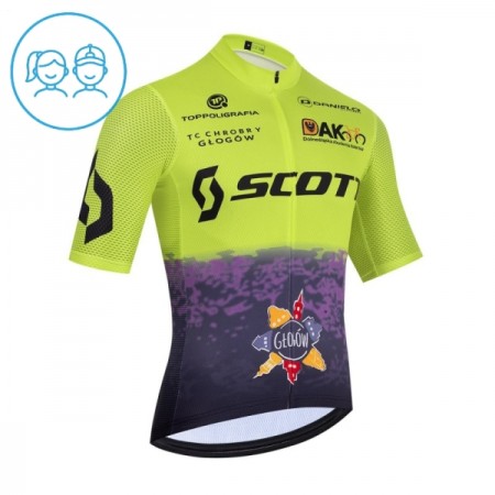 Wielershirt 2026 Scott Groente Kids