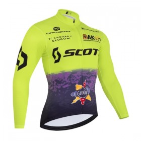 Wielershirt 2026 Scott Lange Mouw Groente