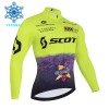 Wielershirt 2026 Scott Lange Mouw Winter Thermal Fleece Groente