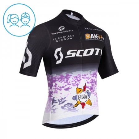 Wielershirt 2026 Scott Zwart Kids
