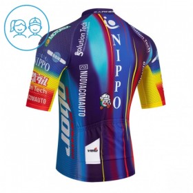 Wielershirt 2026 Solution Tech NIPPO Rali Blauw Kids