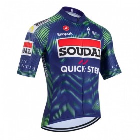 Wielershirt 2026 Soudal Quick Step Blauw