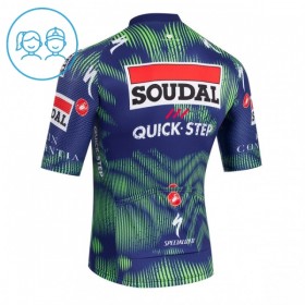 Wielershirt 2026 Soudal Quick Step Blauw Kids