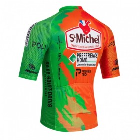 Wielershirt 2026 St Michel Oranje