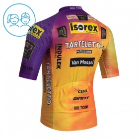 Wielershirt 2026 Tarteletto Isorex Geel Kids