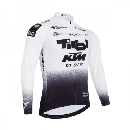 Wielershirt 2026 Tirol KTM Lange Mouw Wit