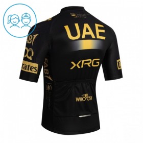Wielershirt 2026 UAE TEAM EMIRATES XRG Geel Kids