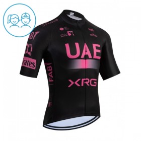 Wielershirt 2026 UAE TEAM EMIRATES XRG Roze Kids