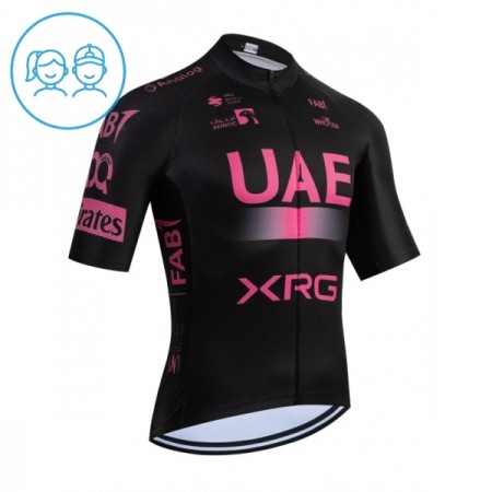 Wielershirt 2026 UAE TEAM EMIRATES XRG Roze Kids Wielershirt 2026 UAE TEAM EMIRATES XRG Roze Kids