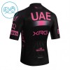 Wielershirt 2026 UAE TEAM EMIRATES XRG Roze Kids