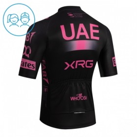 Wielershirt 2026 UAE TEAM EMIRATES XRG Roze Kids