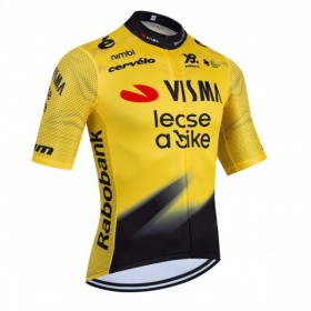 Wielershirt 2026 Visma Lease A Bike Geel