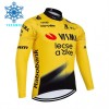 Wielershirt 2026 Visma Lease A Bike Lange Mouw Winter Thermal Fleece Geel Wielershirt 2026 Visma Lease A Bike Lange Mouw Winter Thermal Fleece Geel