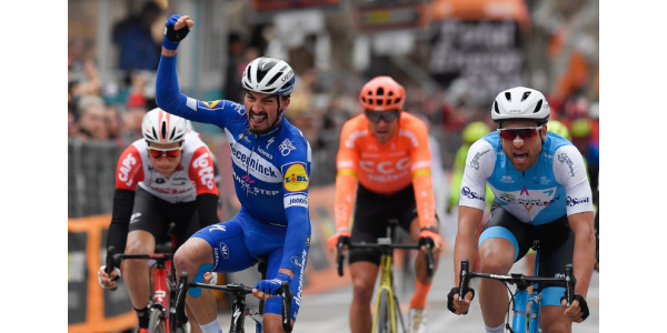 ALAPHILIPPE-sprint gewonnen