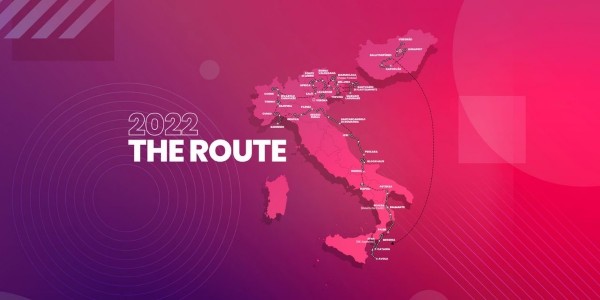 Het parcours van de 105e Giro d'Italia in 2022 is vrijgegeven