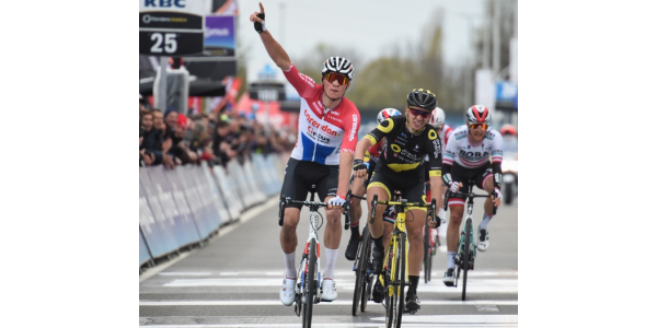 Nederlands genie VAN DER POEL Mathieu eerste overwinning van World Tour-overwinning