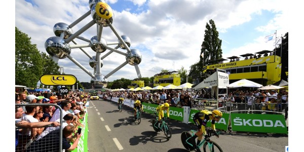 Team Jumbo-Visma maakt een nieuw record voor TTT van de Tour de France Team Jumbo-Visma maakt een nieuw record voor TTT van de Tour de France